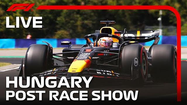 LIVE: Hungarian Grand Prix Post-Race Show LIVE: Hungarian Grand Prix Post-Race Show