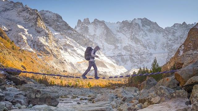 ЗОЛОТАЯ ОСЕНЬ НА КАВКАЗЕ | УЩЕЛЬЕ АДЫЛ-СУ, ШХЕЛЬДА | БЕЗ СЛОВ | Solo Hiking 3 days in the Caucasus ЗОЛОТАЯ ОСЕНЬ НА КАВКАЗЕ | УЩЕЛЬЕ АДЫЛ-СУ, ШХЕЛЬДА | БЕЗ СЛОВ | Solo Hiking 3 days in the Caucasus