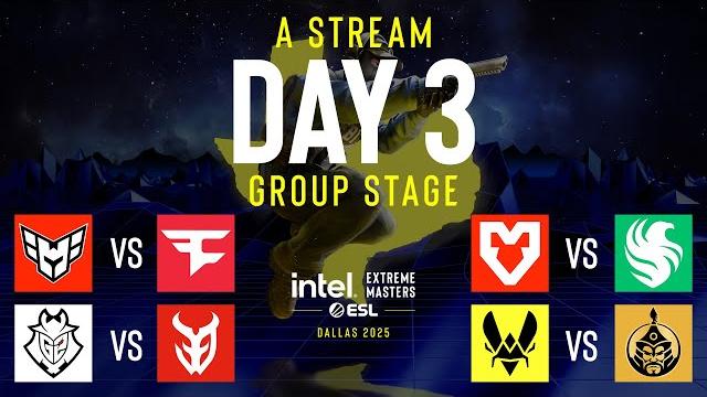 IEM Dallas 2025 - Day 3 - Stream A - FULL SHOW IEM Dallas 2025 - Day 3 - Stream A - FULL SHOW
