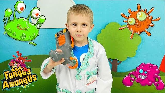 ДОКТОР ДАНИК Видео для Детей - Борьба с микробами и вирусами ФУНГУС АМУНГУС Сборник все серии подряд ДОКТОР ДАНИК Видео для Детей - Борьба с микробами и вирусами ФУНГУС АМУНГУС Сборник все серии подряд