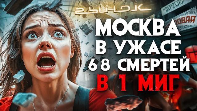 Кровавая трагедия в Москве. 68 погибших за 3 секунды. 3000 м2 обрушения в центре города. Кровавая трагедия в Москве. 68 погибших за 3 секунды. 3000 м2 обрушения в центре города.