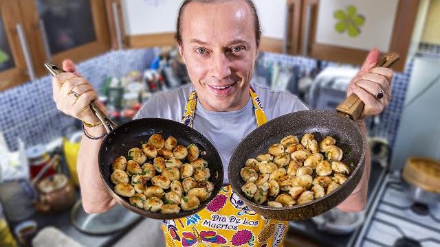 Выясняю как вкуснее жарить пельмени. Теперь вам будет вкусно всегда!!! Теория Вкуса. Выясняю как вкуснее жарить пельмени. Теперь вам будет вкусно всегда!!! Теория Вкуса.
