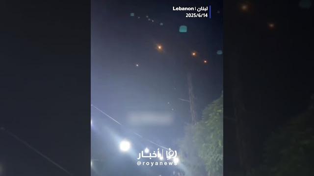 Iranian missiles fly over a wedding in Lebanon Iranian missiles fly over a wedding in Lebanon