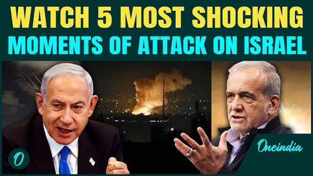 WATCH: 5 Most JAW-DROPPING Videos Of Iranian Attack On Israel | Sirens Wail, Missiles Rain Down WATCH: 5 Most JAW-DROPPING Videos Of Iranian Attack On Israel | Sirens Wail, Missiles Rain Down