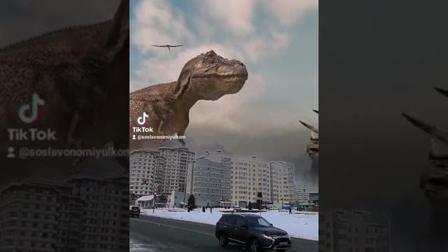 Динозавры в городе Dinosaurs in the city dinosaurios en la ciudad #Shorts #dinosaurs #динозавры Динозавры в городе Dinosaurs in the city dinosaurios en la ciudad #Shorts #dinosaurs #динозавры