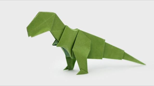 ORIGAMI T-REX (Jo Nakashima) - Dinosaur #5 ORIGAMI T-REX (Jo Nakashima) - Dinosaur #5