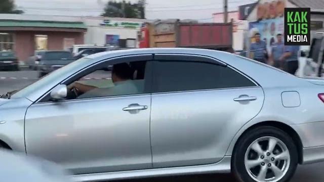 В Бишкеке расстреляли машину кримавторитета Доо-Чынгыза В Бишкеке расстреляли машину кримавторитета Доо-Чынгыза