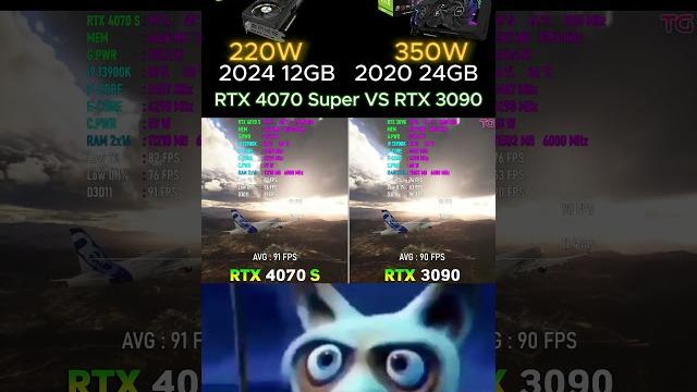 Rtx 4070 Super VS Rtx 3090 #shorts #pcgaming #pc #graphicscard #gpu #gaming #comparison Rtx 4070 Super VS Rtx 3090 #shorts #pcgaming #pc #graphicscard #gpu #gaming #comparison