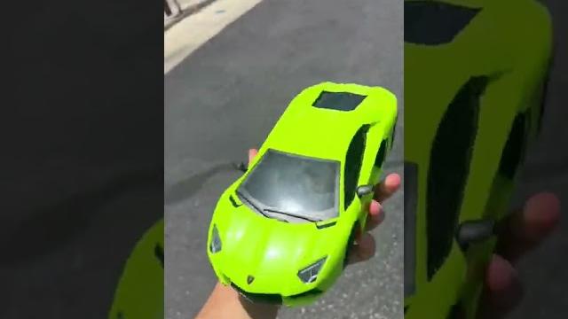 WHEN THE LITTLE LAMBORGHINI COMES TO LIFE - #shorts WHEN THE LITTLE LAMBORGHINI COMES TO LIFE - #shorts