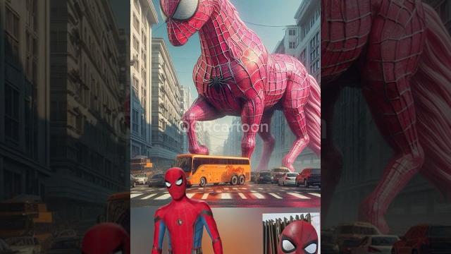 Superheroes giant Horse pink avengers Marvel & DC #marvel #avengers #spiderman#shorts#robot Superheroes giant Horse pink avengers Marvel & DC #marvel #avengers #spiderman#shorts#robot