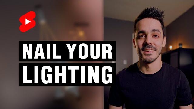 The BEST LIGHTING SETUP For your Videos! #Shorts The BEST LIGHTING SETUP For your Videos! #Shorts
