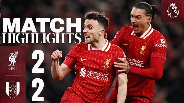 Highlights: Liverpool 2-2 Fulham | Late Jota Goal! Highlights: Liverpool 2-2 Fulham | Late Jota Goal!