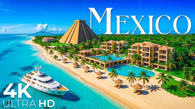 MEXICO (4K UHD) Amazing Beautiful Nature Scenery With Relaxing Music | 4K VIDEO ULTRA HD MEXICO (4K UHD) Amazing Beautiful Nature Scenery With Relaxing Music | 4K VIDEO ULTRA HD