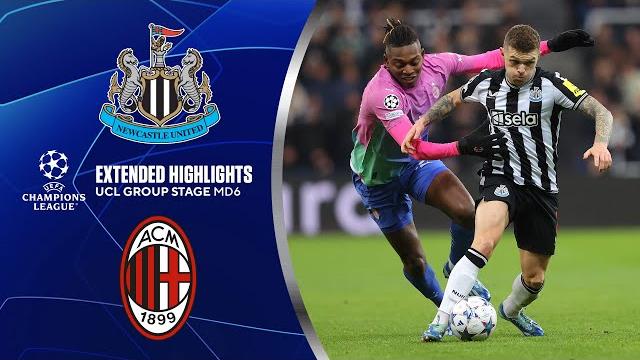 Newcastle United vs. AC Milan: Extended Highlights | UCL Group Stage MD 6 | CBS Sports Golazo Newcastle United vs. AC Milan: Extended Highlights | UCL Group Stage MD 6 | CBS Sports Golazo