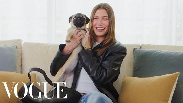 Inside Hailey Bieber’s Saint Laurent Bag | In the Bag? | Vogue Inside Hailey Bieber’s Saint Laurent Bag | In the Bag? | Vogue