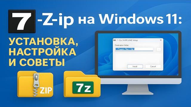 7-Zip на Windows 11 | Полное руководство 7-Zip на Windows 11 | Полное руководство