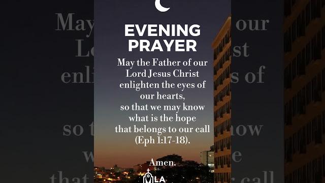 October 15th Evening Prayer #shorts October 15th Evening Prayer #shorts