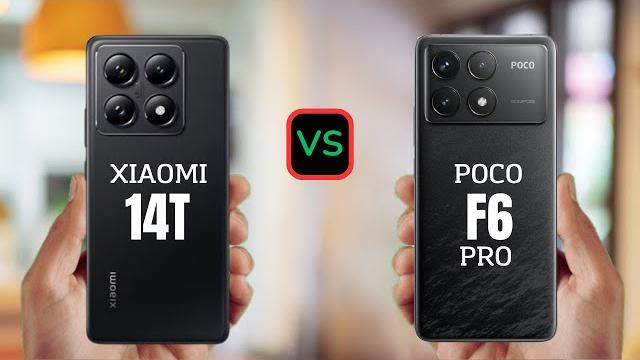 Xiaomi 14T vs Poco F6 Pro Xiaomi 14T vs Poco F6 Pro