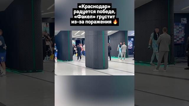 КРАСНОДАР РАДУЕТСЯ ПОБЕДЕ, ФАКЕЛ ГРУСТИТ ИЗ-ЗА РАЗГРОМА #футбол #рпл #краснодар #факел #shorts КРАСНОДАР РАДУЕТСЯ ПОБЕДЕ, ФАКЕЛ ГРУСТИТ ИЗ-ЗА РАЗГРОМА #футбол #рпл #краснодар #факел #shorts