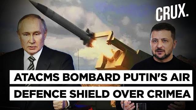 Russia “Downs” US-Made ATACMS Fired By Ukraine | Fire Breaks Out Near Air Defence Unit In Simferopol Russia “Downs” US-Made ATACMS Fired By Ukraine | Fire Breaks Out Near Air Defence Unit In Simferopol