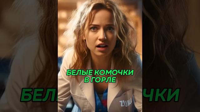 Белые комочки в горле Белые комочки в горле