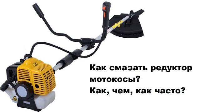 Смазка редуктора мотокосы. КАК? ЧЕМ? КАК ЧАСТО? Смазка редуктора мотокосы. КАК? ЧЕМ? КАК ЧАСТО?