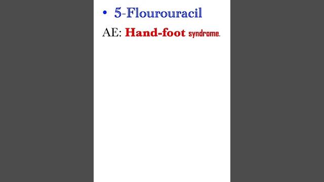 5-Fluorouracil Hand-foot syndrome. #usmle #usmlestep1 #mbbs #neetpg #next #medstudent #neet. 5-Fluorouracil Hand-foot syndrome. #usmle #usmlestep1 #mbbs #neetpg #next #medstudent #neet.