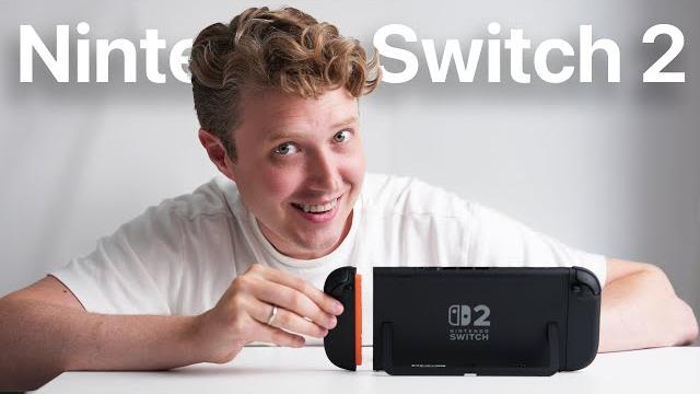Первая распаковка Nintendo Switch 2 Первая распаковка Nintendo Switch 2
