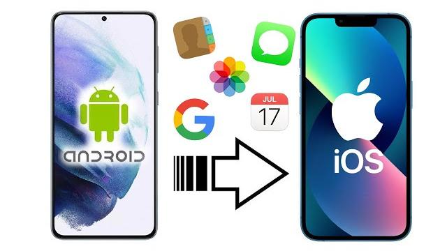 Как перенести все данные с Android на iPhone Как перенести все данные с Android на iPhone