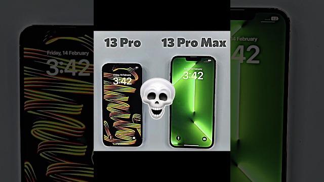 iPhone 13 Pro Vs iPhone 13 Pro Max speed test iPhone 13 Pro Vs iPhone 13 Pro Max speed test