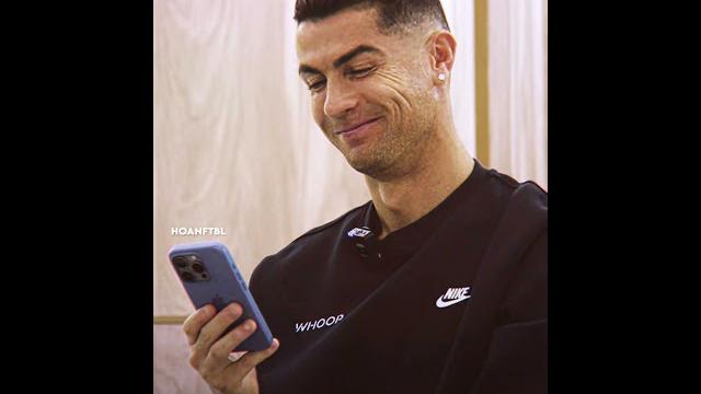 Ronaldo Reacts To His Own Skill..️ Ronaldo Reacts To His Own Skill..️