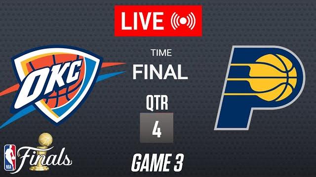 NBA LIVE! Oklahoma City Thunder vs Indiana Pacers GAME 3 LIVE | June 12, 2025 | 2025 NBA Finals 2K25 NBA LIVE! Oklahoma City Thunder vs Indiana Pacers GAME 3 LIVE | June 12, 2025 | 2025 NBA Finals 2K25