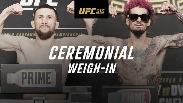 UFC 316: Ceremonial Weigh-In UFC 316: Ceremonial Weigh-In