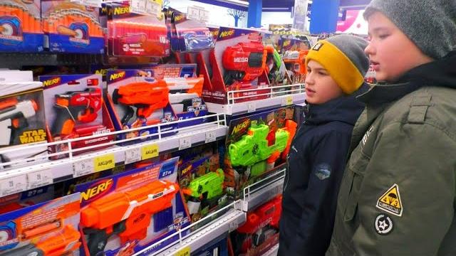 24 ЧАСА ПОКУПАЕМ НОВЫЙ Nerf / Кириешка Нерф Битва 24 ЧАСА ПОКУПАЕМ НОВЫЙ Nerf / Кириешка Нерф Битва