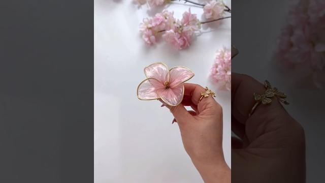 DIY Crystal flower DIY Crystal flower