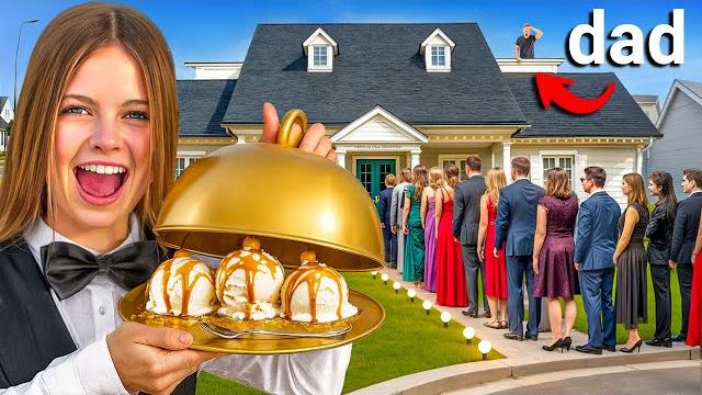 I Built a DREAM RESTAURANT and Hid It From My Dad! I Built a DREAM RESTAURANT and Hid It From My Dad!