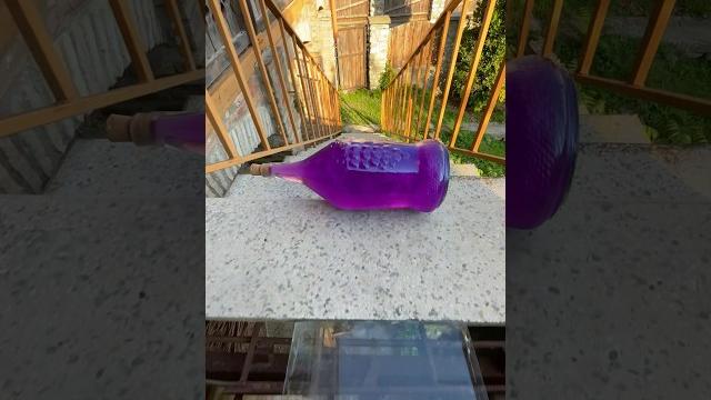 Bottle vs Stairs️ Rolling Bottles till the end ! #shorts Bottle vs Stairs️ Rolling Bottles till the end ! #shorts