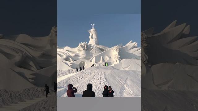 Inside Harbin Ice Park: China’s Magical Frozen Wonderland! ️ #chinashorts #harbin #travelchina Inside Harbin Ice Park: China’s Magical Frozen Wonderland! ️ #chinashorts #harbin #travelchina
