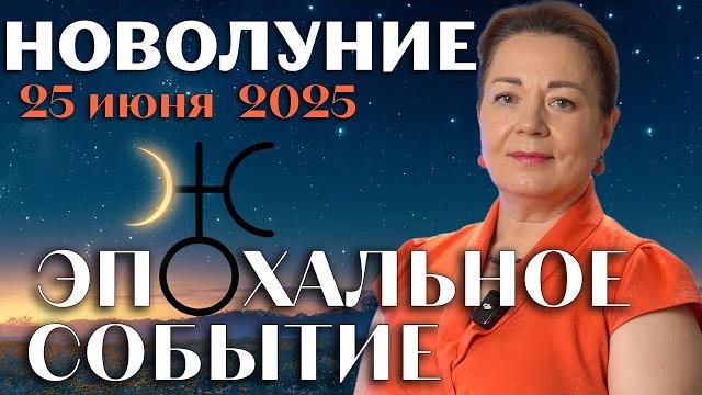 ЭТО БЫВАЕТ РАЗ В 7 ЛЕТ! НОВОЛУНИЕ 25 ИЮНЯ 2025 ЭТО БЫВАЕТ РАЗ В 7 ЛЕТ! НОВОЛУНИЕ 25 ИЮНЯ 2025