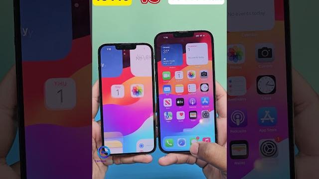 iPhone 13 Pro Max VS 13 Pro #shorts #iphone #apple #asmr iPhone 13 Pro Max VS 13 Pro #shorts #iphone #apple #asmr