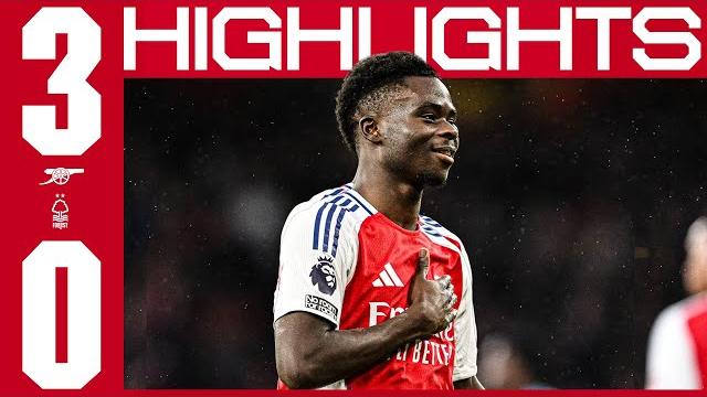THREE BIG POINTS! | HIGHLIGHTS | Arsenal v Nottingham Forest (3-0) | Saka, Partey, Nwaneri | PL THREE BIG POINTS! | HIGHLIGHTS | Arsenal v Nottingham Forest (3-0) | Saka, Partey, Nwaneri | PL