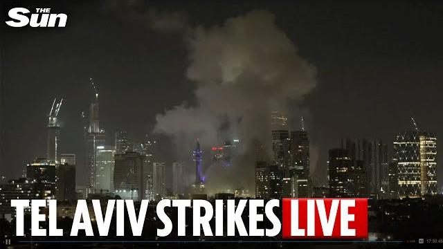 LIVE: View of Tel Aviv skyline as Israel strikes Iran's nuclear sites and kills top generals LIVE: View of Tel Aviv skyline as Israel strikes Iran's nuclear sites and kills top generals