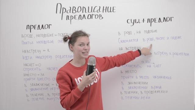Правописание предлогов Правописание предлогов