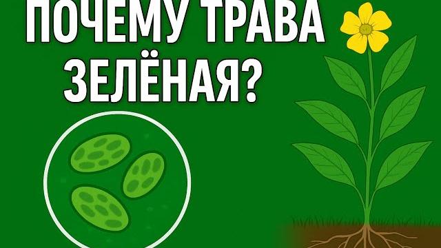 Почему трава зелёная? Почему трава зелёная?
