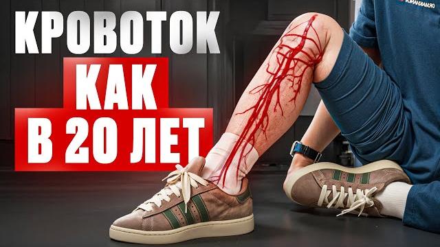Как нормализовать кровообращение в ногах за 10 минут Как нормализовать кровообращение в ногах за 10 минут