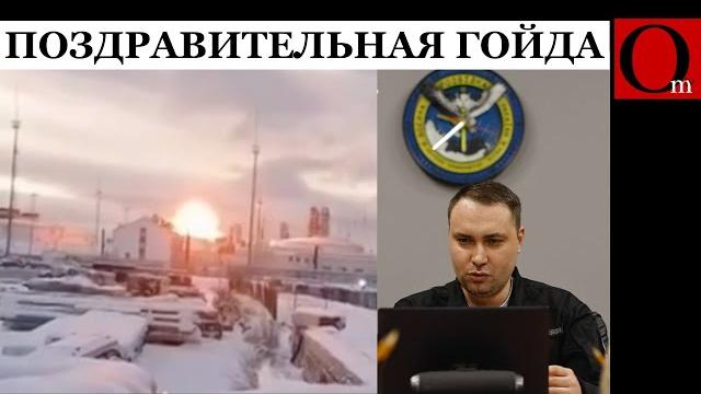 Фейерверк в российском порту Усть-Луга в Ленинградкой области в честь Дня рождения Буданова Фейерверк в российском порту Усть-Луга в Ленинградкой области в честь Дня рождения Буданова