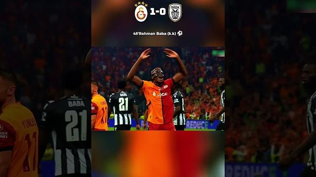 Galatasaray'dan Avrupa'da Güçlü Başlangıç! PAOK 3-1 Mağlup | Maç Özeti ve Analiz #galatasaray Galatasaray'dan Avrupa'da Güçlü Başlangıç! PAOK 3-1 Mağlup | Maç Özeti ve Analiz #galatasaray