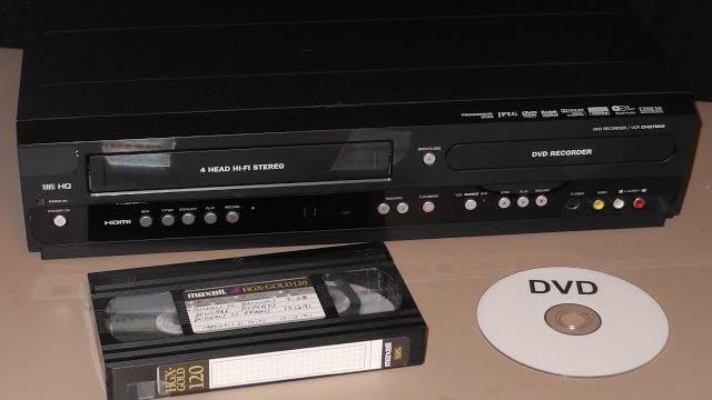 VHS transfer to DVD using combo recorder VHS transfer to DVD using combo recorder