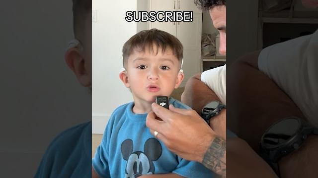 Interviewing My Deaf Son #shorts Interviewing My Deaf Son #shorts