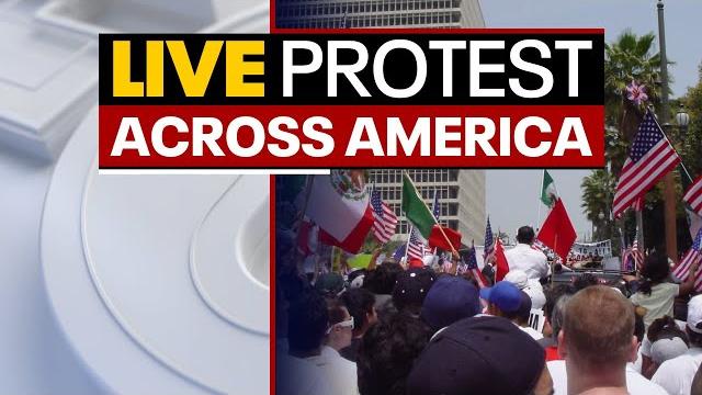 LIVE: No Kings Day protests across America | Trump military parade LIVE: No Kings Day protests across America | Trump military parade